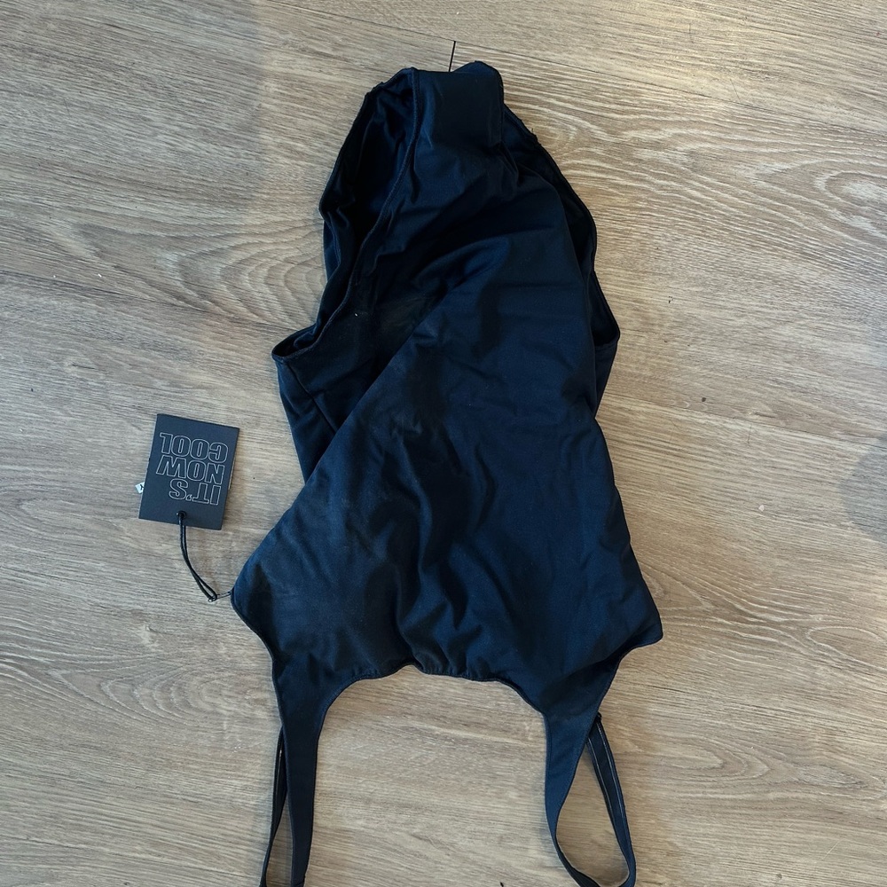 100% Its Now Cool Black One Piece